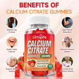 GrnLife Calcium Citrate Gummies 1000mg gummies close-up