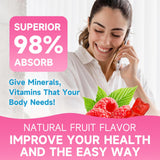GrnLife Calcium Citrate Gummies with a measuring spoon