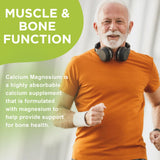 GrnLife Calcium Magnesium Zinc Gummies close-up of gummies