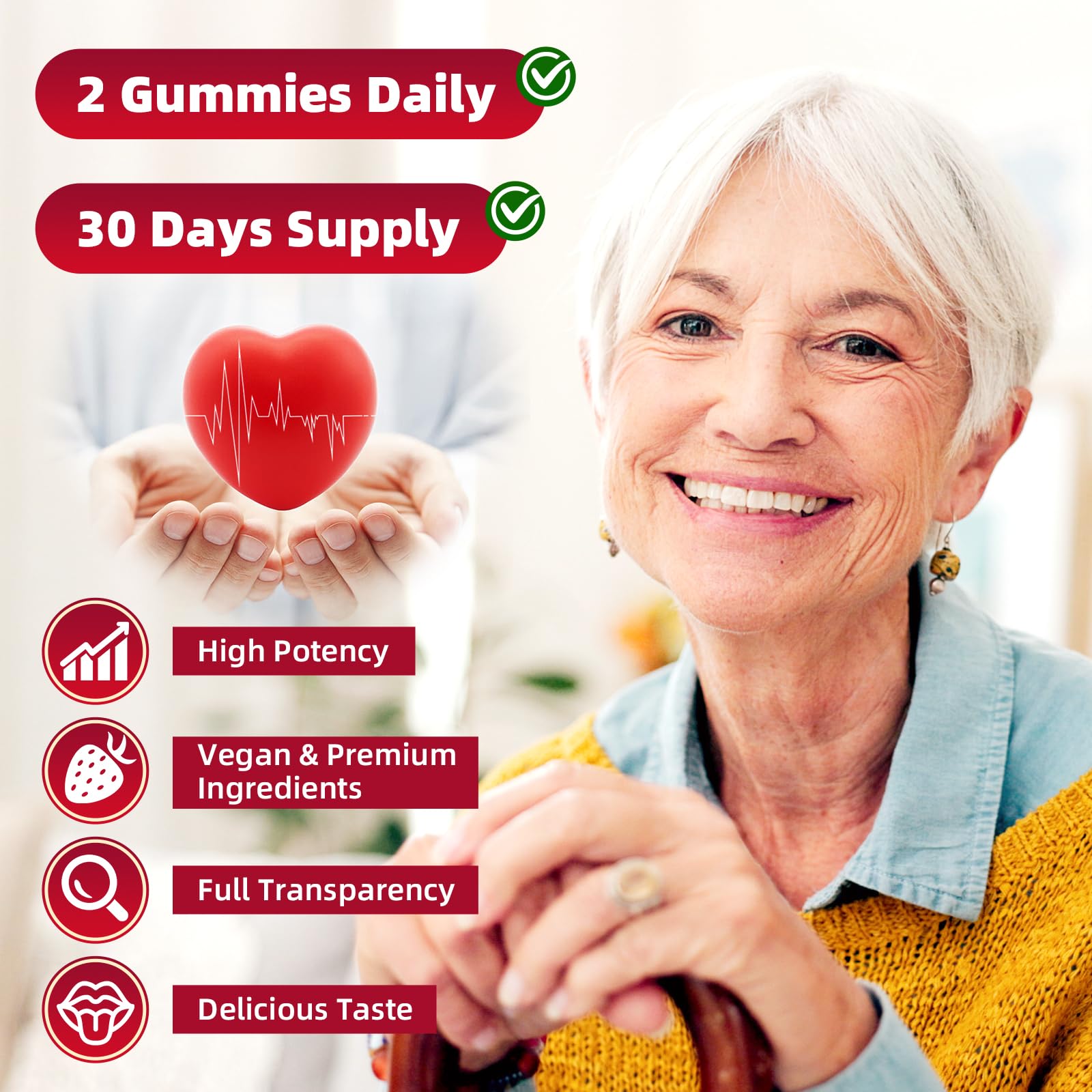 GrnLife Cayenne Pepper Beetroot Gummies lifestyle shot
