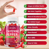 GrnLife Cayenne Pepper Beetroot Gummies with fresh ingredients