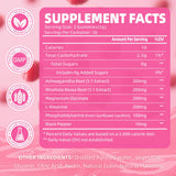 GrnLife Cortisol Gummies bottle with raspberry flavour