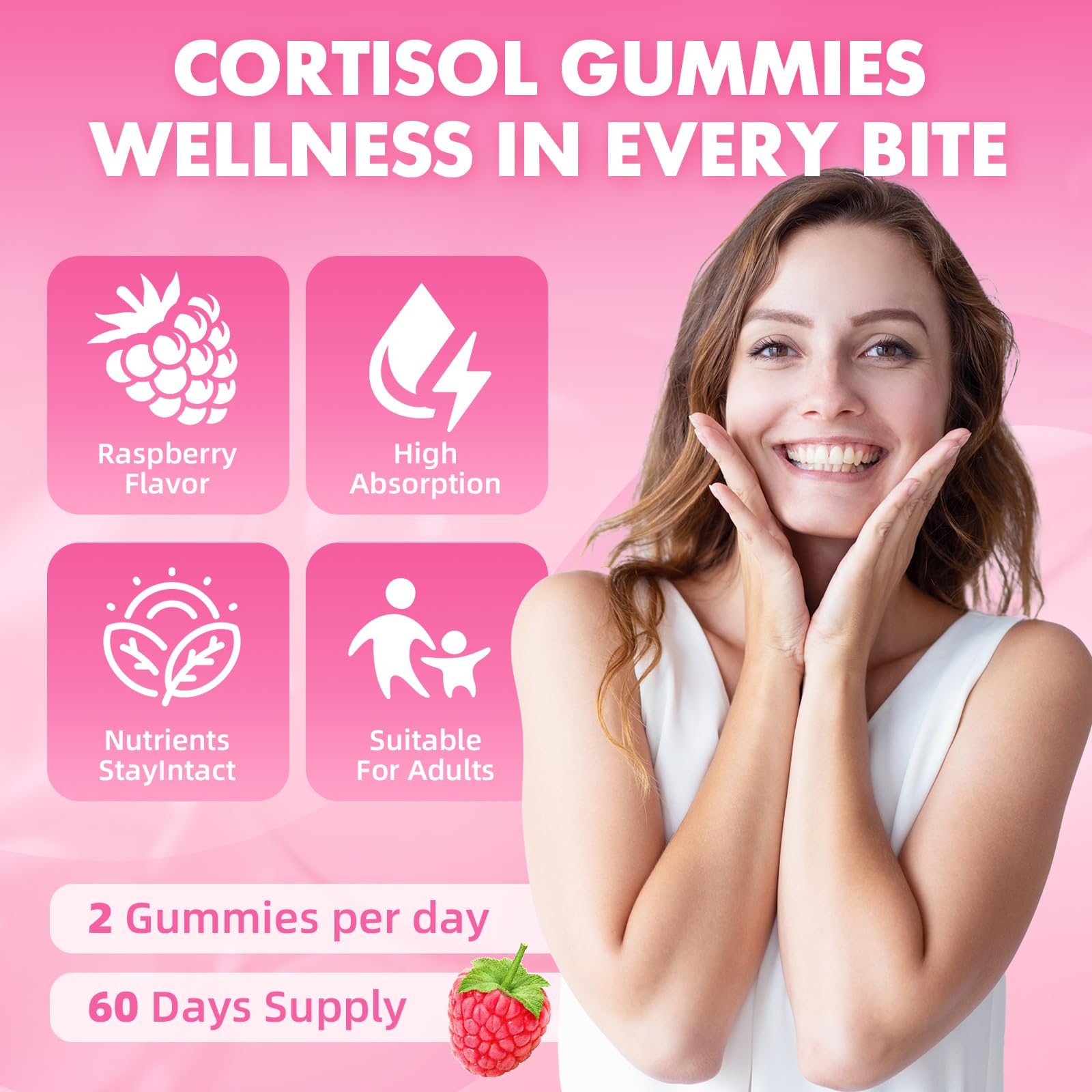 GrnLife Cortisol Gummies packaging details
