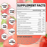 GrnLife Iron Gummies packaging showing nutritional information