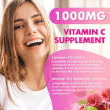 GrnLife Liposomal Vitamin C Gummies 1000mg with fresh fruit