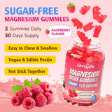 GrnLife Magnesium Oxide Gummies 400mg bottle back view