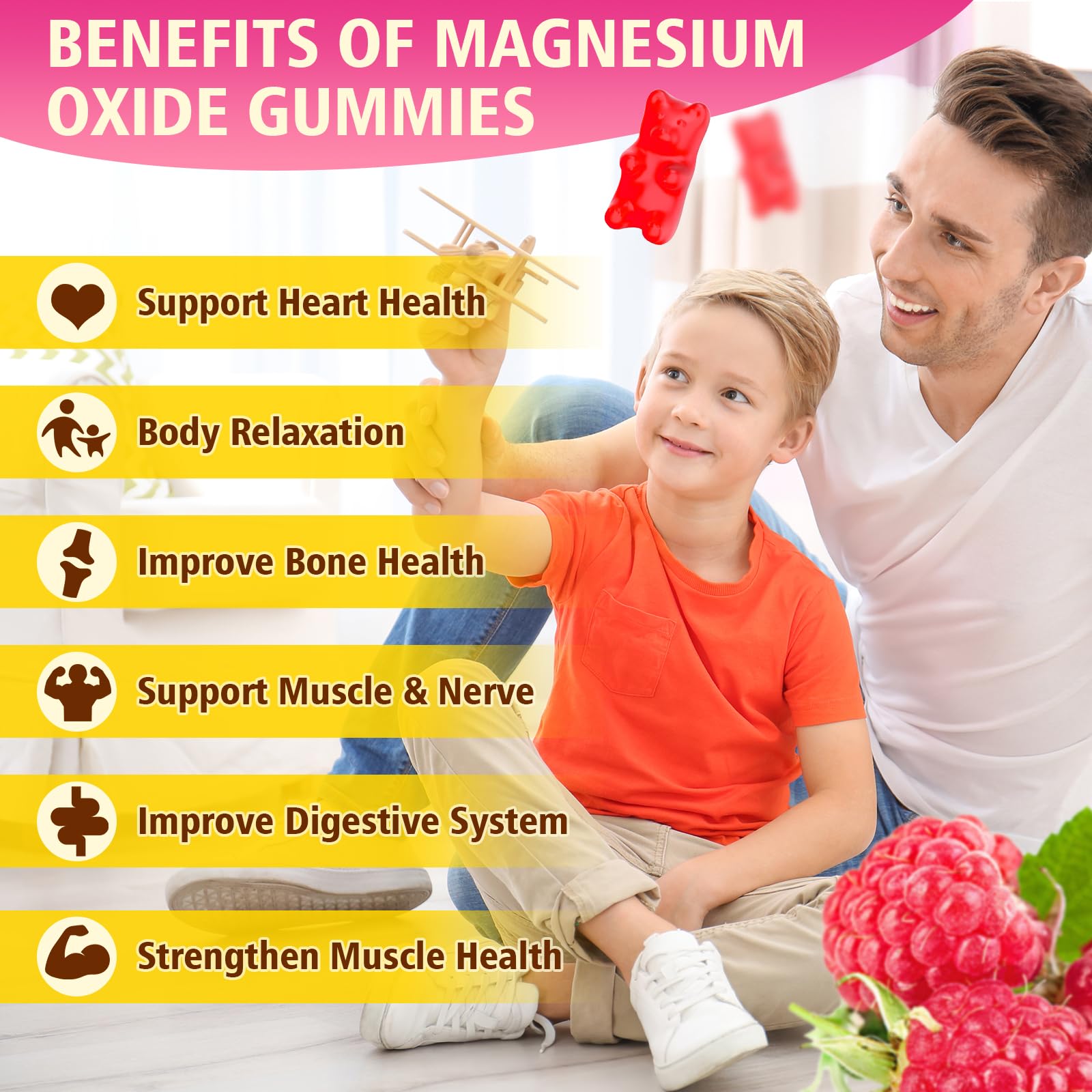 GrnLife Magnesium Oxide Gummies 400mg nutritional information