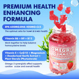 GrnLife Omega-3 Gummies bottle side view