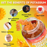 GrnLife Potassium Citrate Gummies 1200mg close-up of gummies