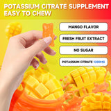 GrnLife Potassium Citrate Gummies 1200mg serving size