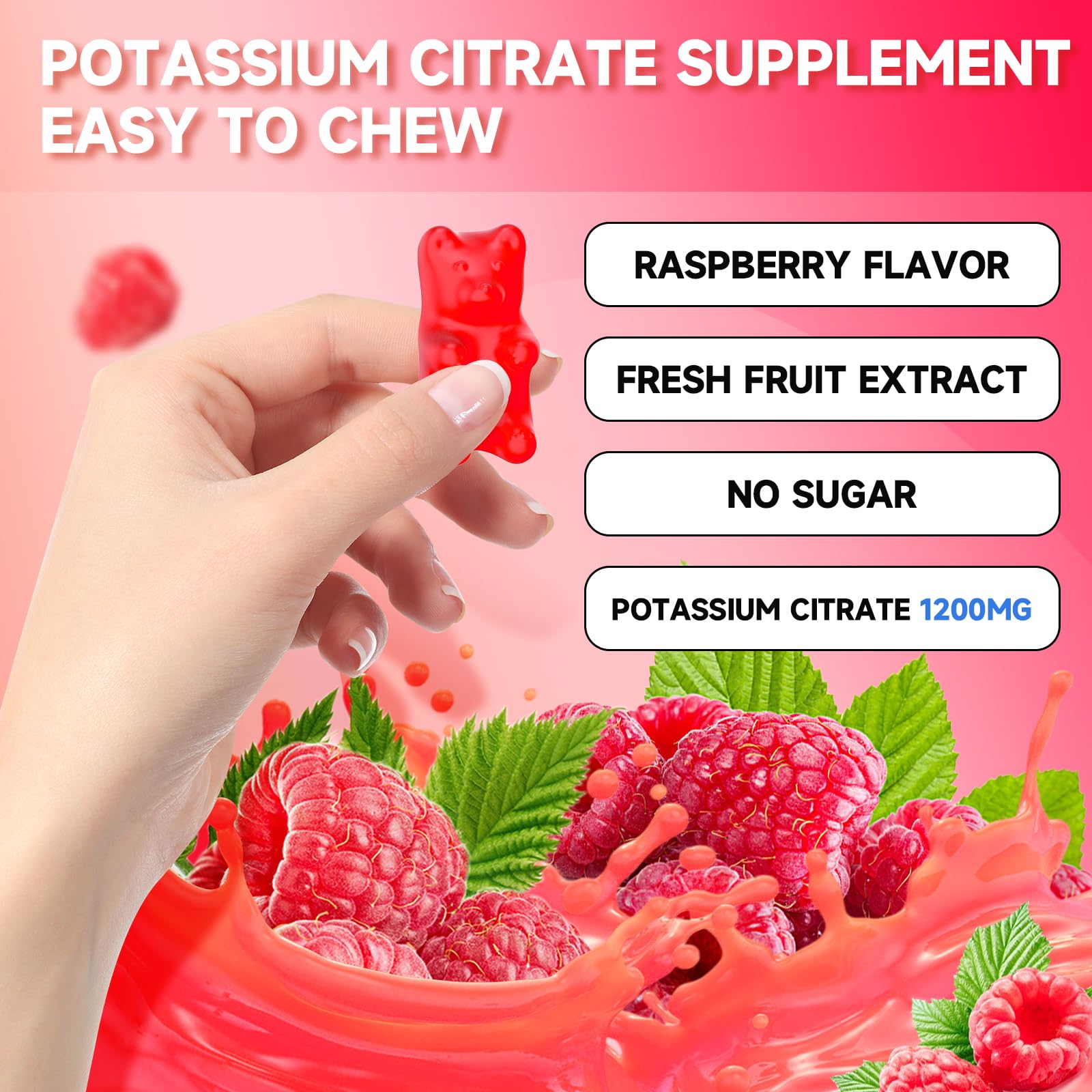 GrnLife Potassium Citrate Gummies ingredients list