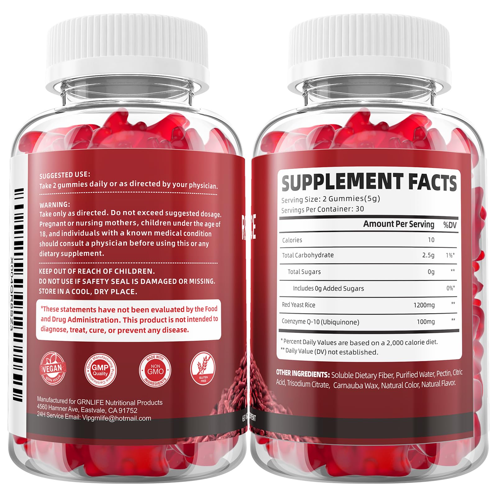 GrnLife Red Yeast Rice Gummies lifestyle scene
