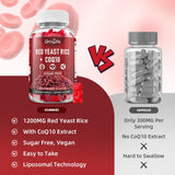 GrnLife Red Yeast Rice Gummies showing serving size