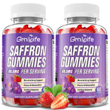 GrnLife Saffron Gummies 60 count bottle front view