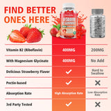 GrnLife Vitamin B2 Gummies 400mg nutritional information
