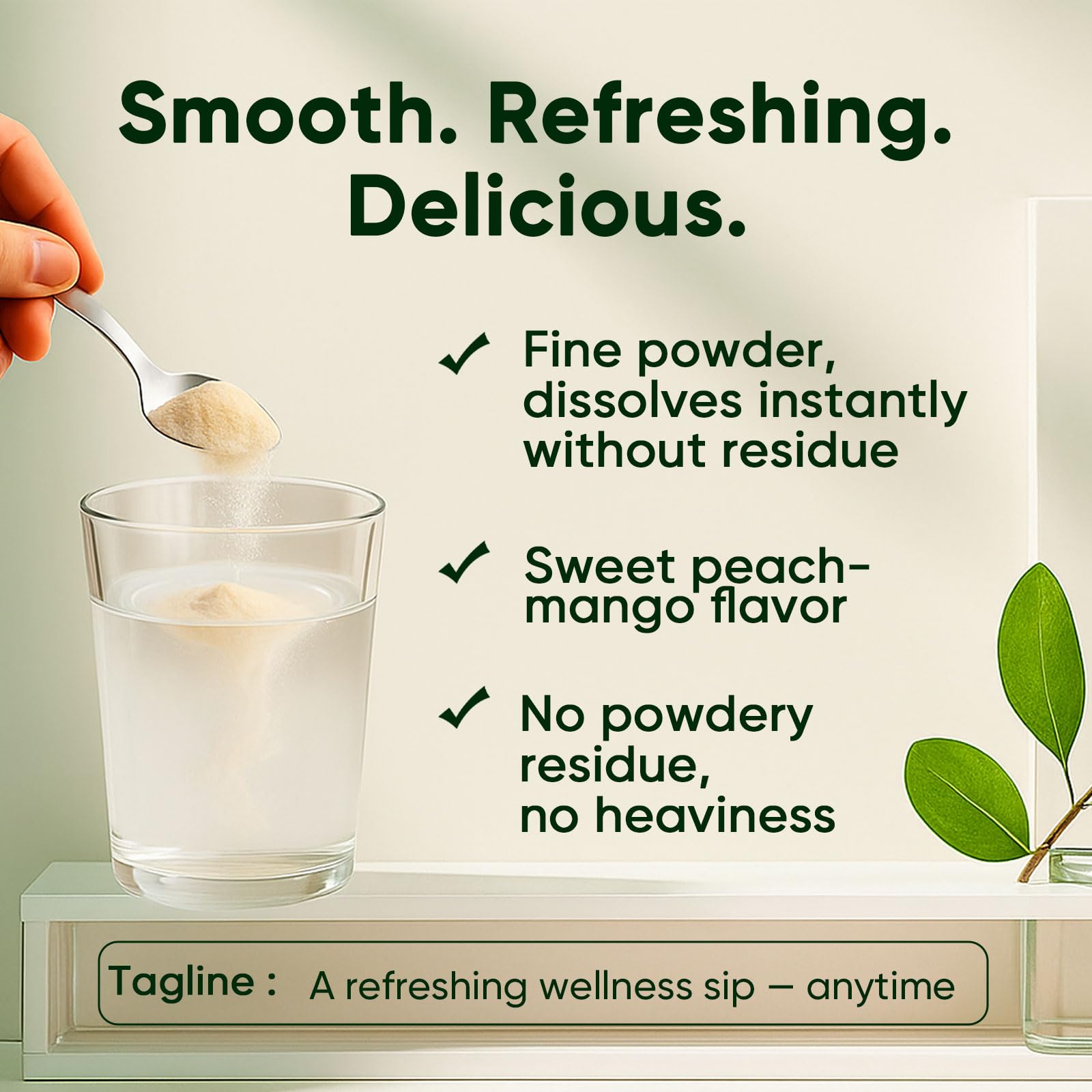 GROHESE Peach Mango Debloat Powder nutritional information