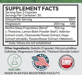 Ground Level Restful Sleep Supplement bottle with label
