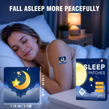 Group of Bkafrem Sleep Patches in a travel bag