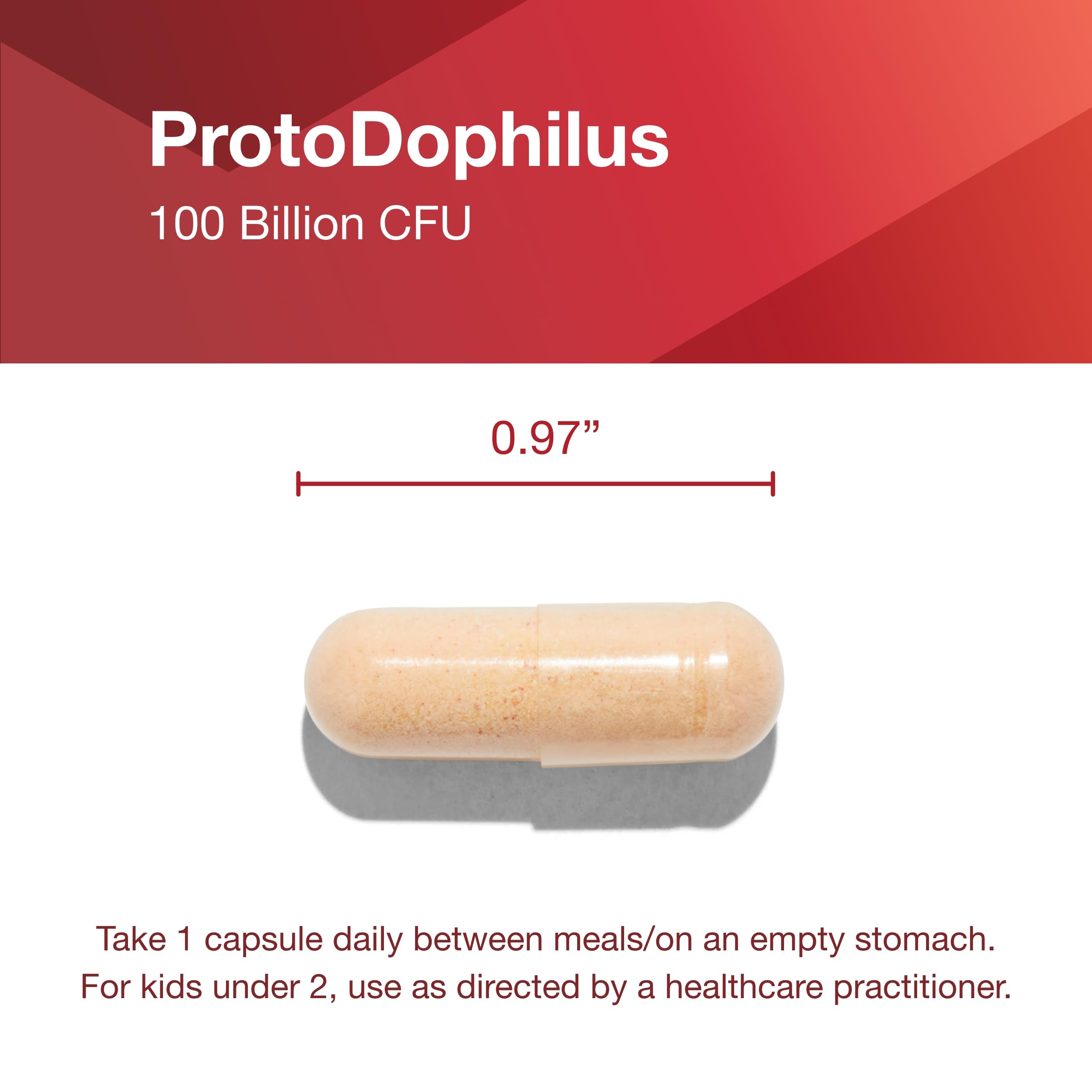 Group of PROTOCOL FOR LIFE BALANCE ProtoDophilus Probiotic capsules on a wooden table