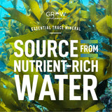 grow vitamin Iodine Supplement packaging details