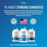 grow vitamin Iodine Supplement with natural background