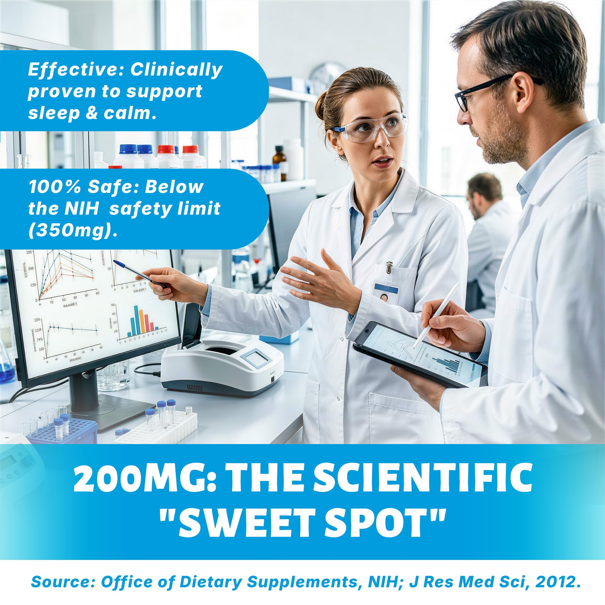 GrunixWell Magnesium Glycinate Gummies 200mg ingredients list