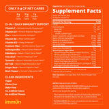 Grüns Immün Daily daily wellness Gummies 240g ingredients list
