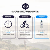 GU Energy Gel 748g back view with ingredients list