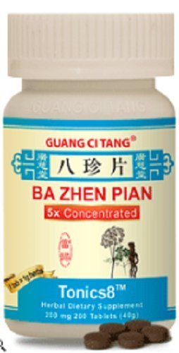 Guang Ci Tang Ba Zhen Pian Tonics8 200 Tablets front view