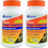 guardian Psyllium Husk Capsules front view with packaging
