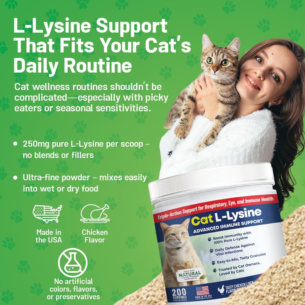 Guardian's Choice L-Lysine Powder for Cats side view