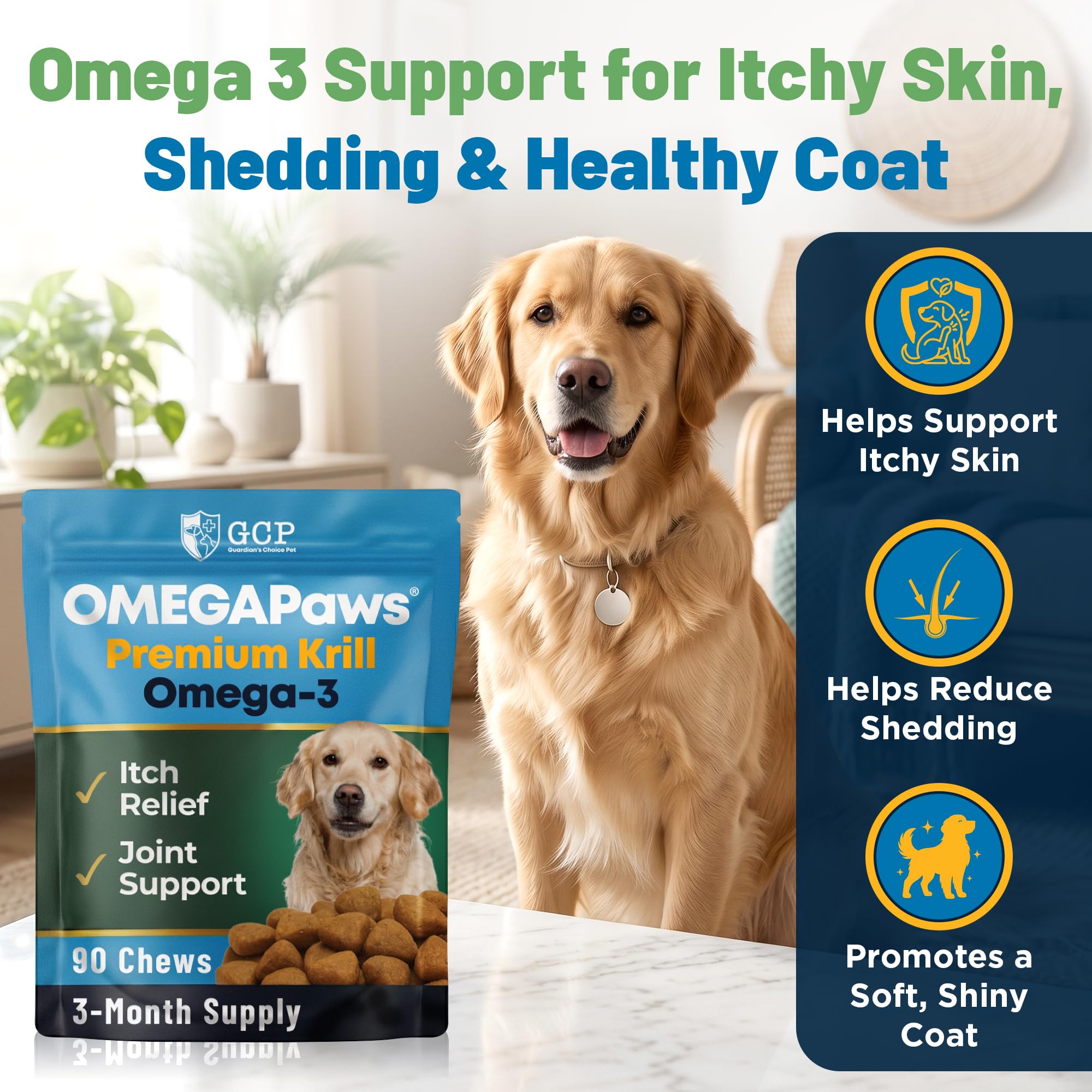 Guardian's Choice Omega-3 Soft Chews soft chew close-up