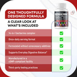 GUDOMET Berberine Supplement lifestyle scene with a glass of water
