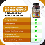 GUDOMET Cinnamon Supplement capsule size comparison