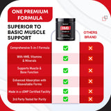 GUDOMET HMB Supplement lifestyle scene with fitness equipment