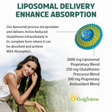 Guigmiens Complex Liposomal Glutathione 2000 MG softgels close-up