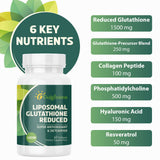 Guigmiens Liposomal Glutathione 2000 MG softgels packaging