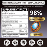 Gulapelst Liposomal Magnesium Complex Capsules side view