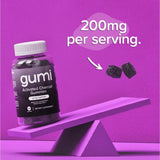 Gumi Activated Charcoal Gummies with natural ingredients