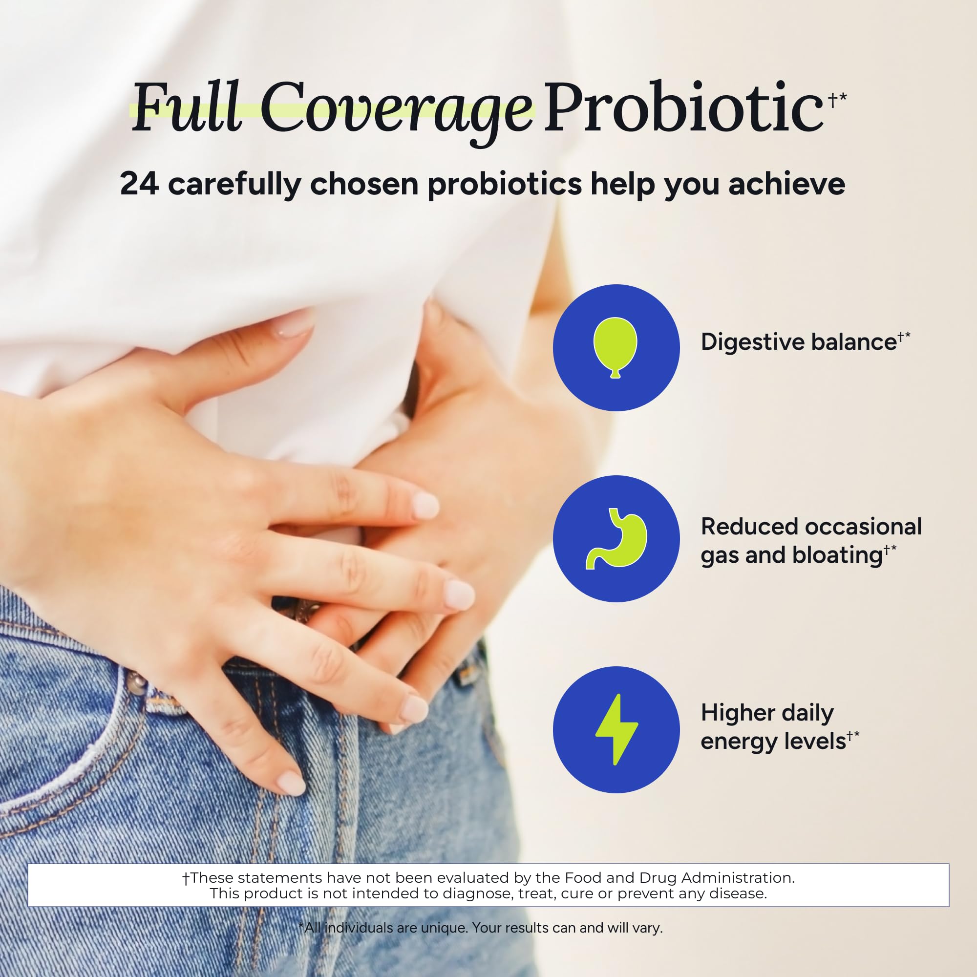 Gundry MD 24 Strain Probiotic Supplement capsule close-up