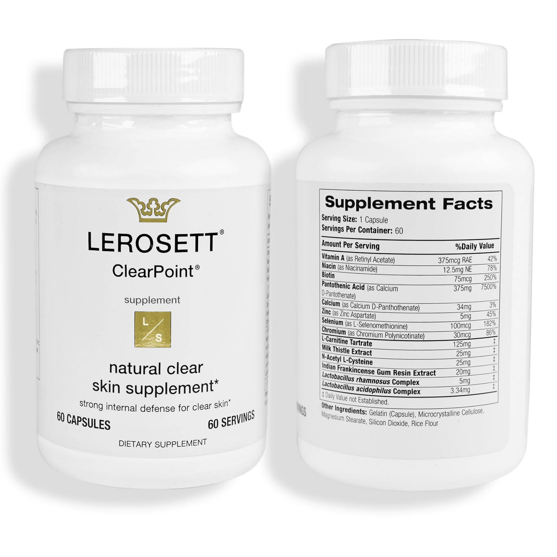Gunilla Of Sweden Daily Vitamin & Mineral Formula side view