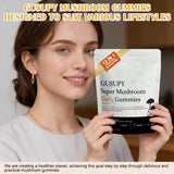 GUSUPY Mushroom Gummies nutrition information on packaging