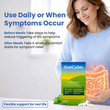 GutCalm herbal supplement capsules close-up