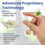 GutCalm supplement bottle with capsules