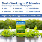GutCalm supplement packaging side view