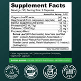 GUTVED Candida Oral Pills in a lifestyle setting