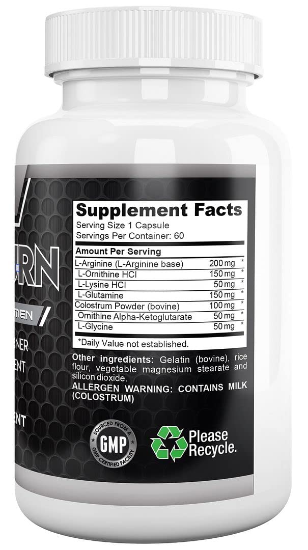 gynoburn Fat Burner Supplement capsules close-up