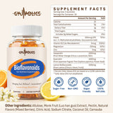 Gyumolics Bioflavonoid Complex Gummies 3000mg gummies in a bowl