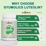 Gyumolics Luteolin Softgels bottle and softgels