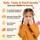 Gyumolics Quercetin Gummies packaging with nutritional information
